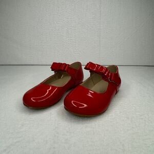 Elephantito Red Patent Leather Mary Jane Size 7 TODDLER